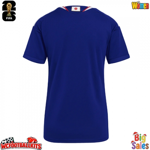 Japan Replica Home Stadium Shirt for Women World Cup 2026 Short Sleeve